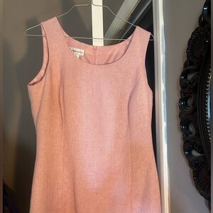 Jones New York Sleeveless Pink Midi Sheath Dress